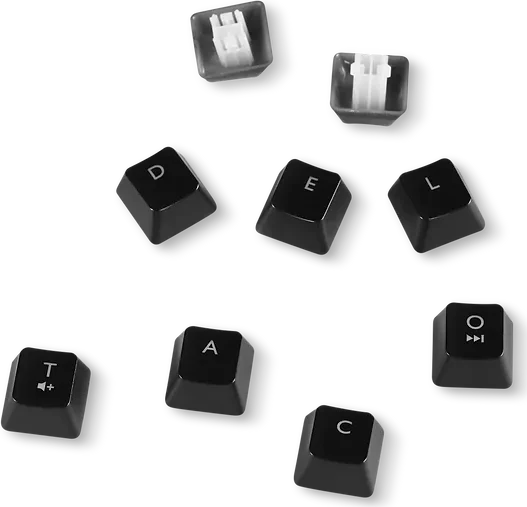 Deltaco Gaming DK240 Mini, 60%, schwarz, LEDs RGB, semi-transparent, USB, DE