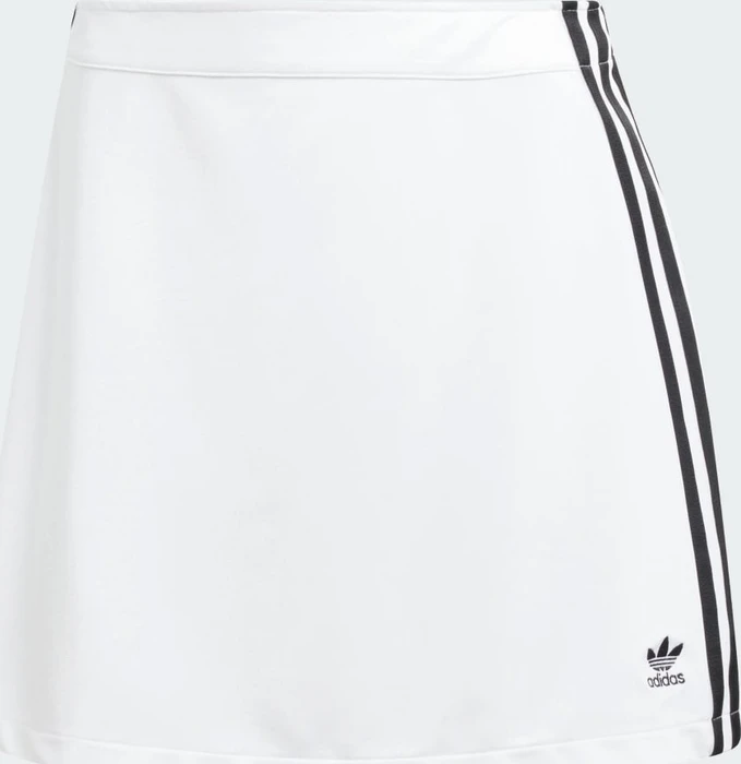 adidas Adicolor 3-Streifen Mini Rock weiß/schwarz (Damen)