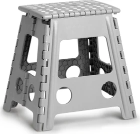 Zeller Kunststoff Klapphocker H39cm grau
