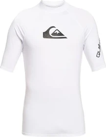 Quiksilver All Time Rashguard Funktionsshirt langarm weiß (Herren)