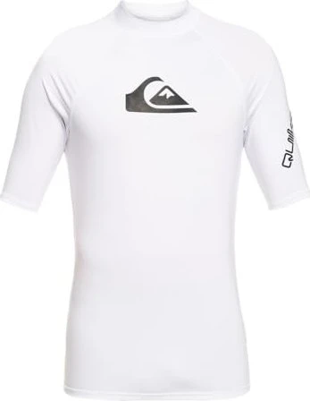 Quiksilver All Time Rashguard Funktionsshirt langarm weiß (Herren)