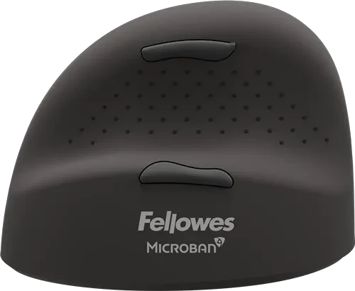 Fellowes Breyta Plus Vertical Mouse, medium, Linkshänder, schwarz, USB/Bluetooth