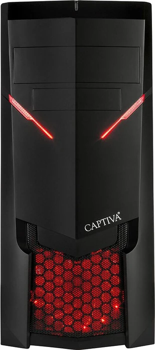 Captiva Advanced Gaming R50-818, Ryzen 5 2600, 16GB RAM, 240GB SSD, 1TB HDD, GeForce GTX 1660 Ti
