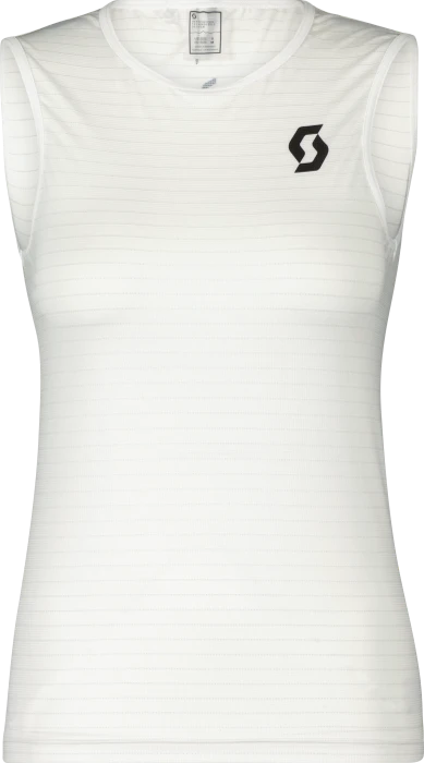 Scott Underwear Carbon Trikot ärmellos weiß/schwarz (Damen)