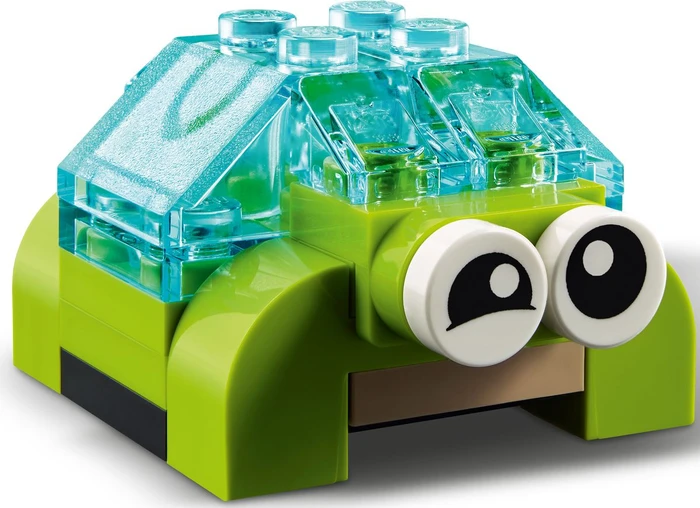 LEGO Classic - Kreativ-Bauset mit durchsichtigen Steinen