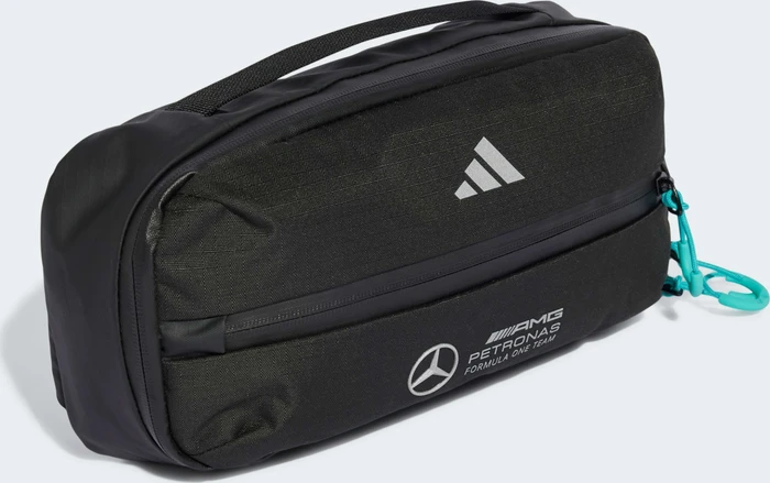 adidas Mercedes AMG Petronas Formula One Team Bauchtasche black/reflective silver/semi mint rush