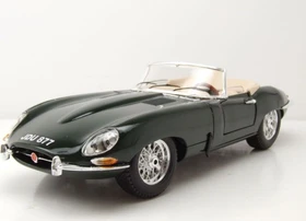 Bburago Jaguar E Cabriolet 1961 grün