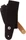 D'Addario Suede Guitar Strap Black (25SS00-DX)