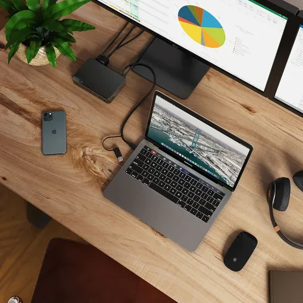 Alogic Universal Twin HD Pro Docking Station with 85W Power Delivery, USB-C 3.0 [Buchse]
