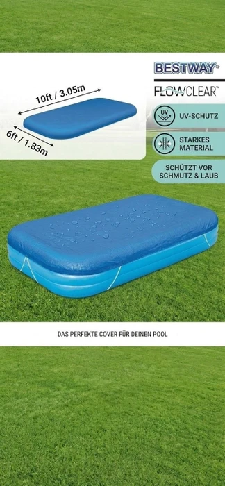 Bestway Solarplane für Family Pool 305x181cm