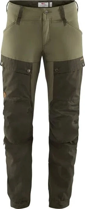 Fjällräven Keb Trousers Regular Hose lang deep forest/laurel green (Damen)