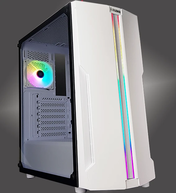 Xilence Xilent Blade Performance C X5 XG512.W.RGB, weiß, Glasfenster