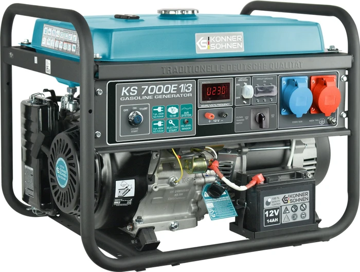 Könner & Söhnen KS 7000E 1/3 Benzin-Stromerzeuger