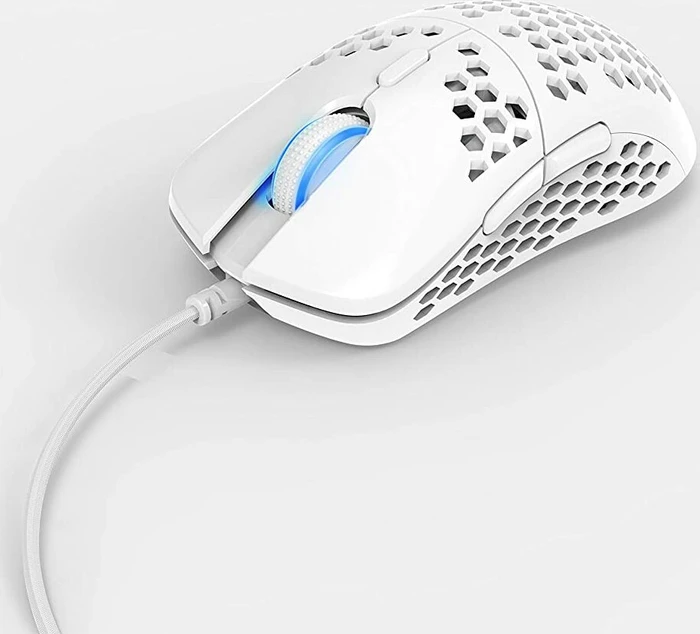 HK Gaming Mira-M Gaming Mouse weiß, USB
