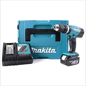 Makita DHP453RF1J Akku-Schlagbohrschrauber inkl. MAKPAC + Akku 3.0Ah