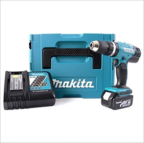 Makita DHP453RF1J Akku-Schlagbohrschrauber inkl. MAKPAC + Akku 3.0Ah