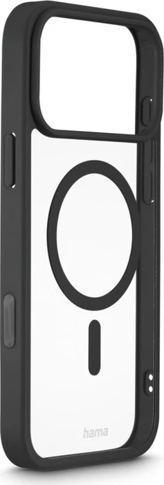 Hama Handyhülle Frame Protect magnetisch für Apple iPhone 17 Pro Max transparent/schwarz