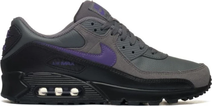 Nike Air Max 90 iron grey/black/white/wild grape (Herren)
