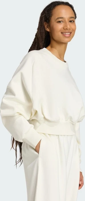 adidas Weiches Lux Loose Sweatshirt off white (Damen)