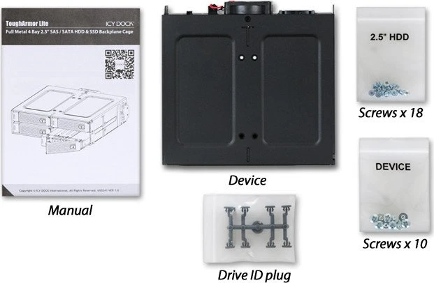 Icy Dock ToughArmor MB607SP-B