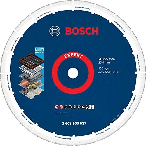Bosch Professional EXPERT Diamond Metal Wheel Diamanttrennscheibe, 355x25.4mm, 1 Stück