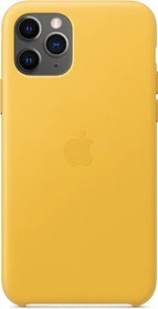 Apple Leder Case für iPhone 11 Pro sonnengelb