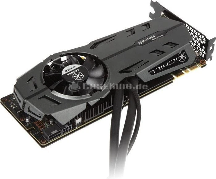INNO3D GeForce GTX 970 iCHILL Black Accelero Hybrid S, 4GB GDDR5, DVI, HDMI, 3x DP