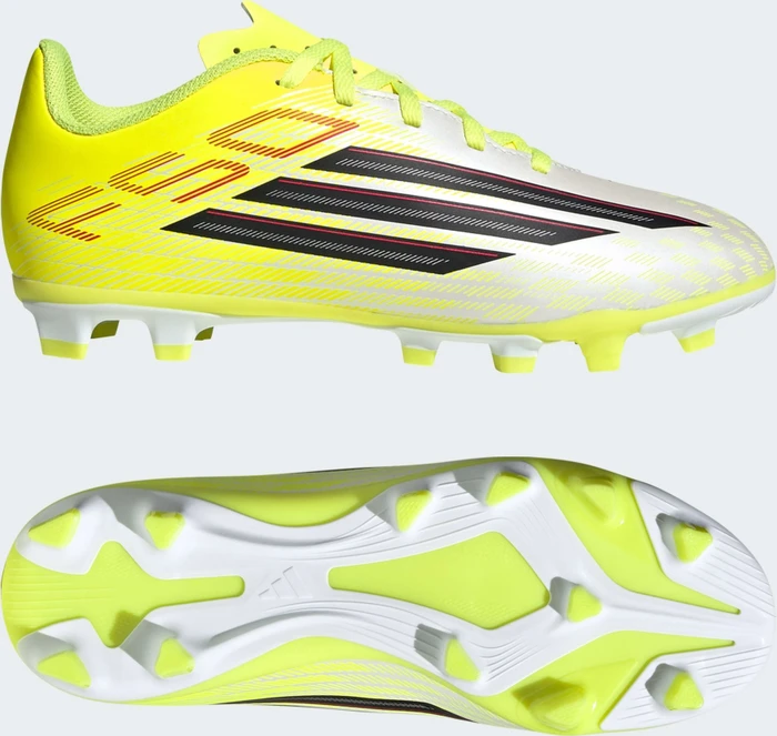 adidas F50 Club FG/MG team solar yellow 2/core black/lucid red (Junior)