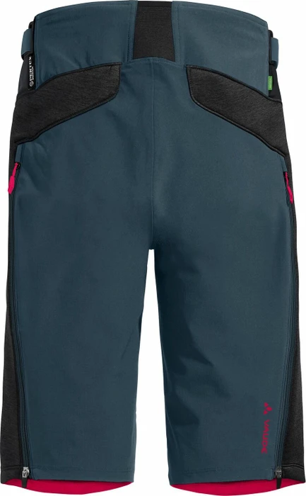 Vaude Minaki III Hose kurz cranberry/steel blue (Herren)
