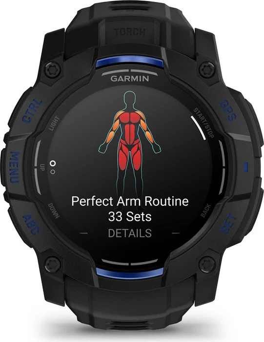 Garmin Instinct 3 50mm AMOLED bolt blue