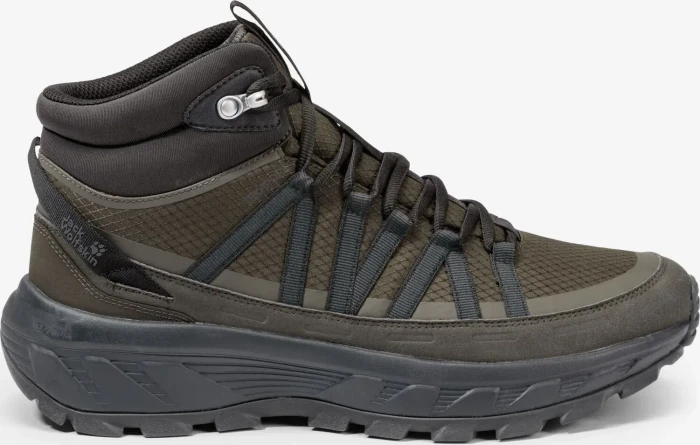 Jack Wolfskin Wild Hike Texapore Mid obsidian moss (Herren)