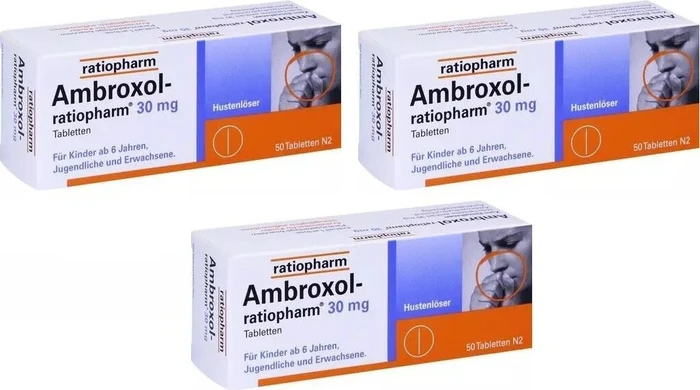 Ambroxol-ratiopharm 30mg Hustenlöser Tabletten, 50 Stück