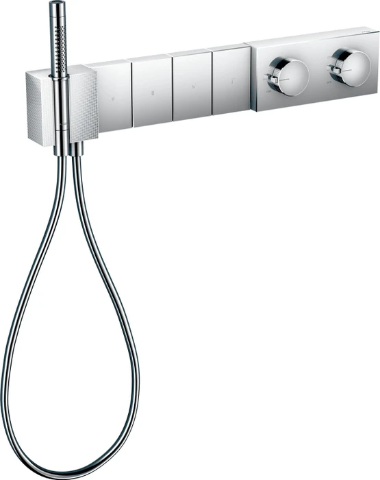 Hansgrohe Axor Edge Thermostatmodul Select 610/100 für 4 Verbraucher Diamantschliff chrom