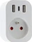 Immax Neo Lite Smart Plug Indoor weiß, 3680W, 2x USB-A/1x USB-C, Typ E, Smart-Steckdose Vorschaubild
