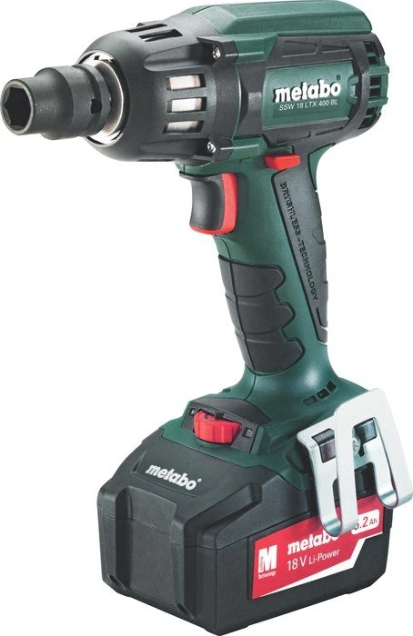 Metabo SSW 18 LTX 400 BL Akku-Schlagschrauber inkl. Koffer + 2 Akkus 5.2Ah