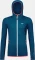 Ortovox Fleece Hoody Funktionsjacke petrol blue (Damen) Vorschaubild
