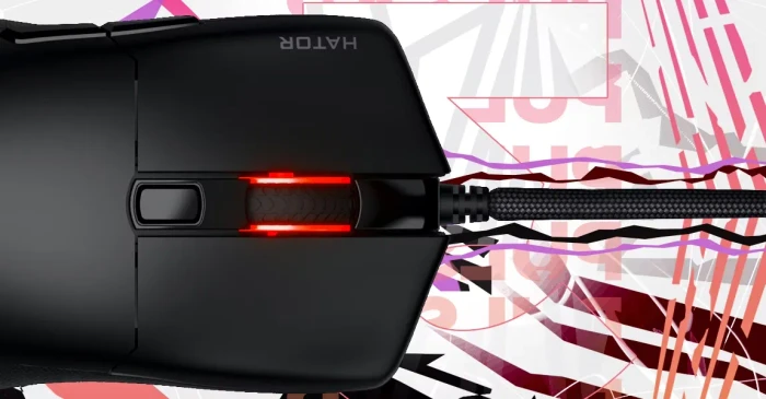 Hator Pulsar 3 Gaming Mouse weiß, USB