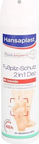 Hansaplast Fußpilz-Schutz 2in1 Fußdeo Spray, 150ml