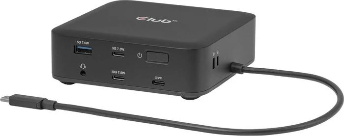 Club 3D 12-in-1 Quad DisplayLink Docking Station, USB-C 3.1 [Stecker]