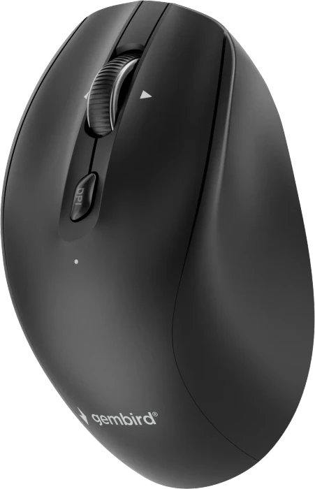 Gembird Dual-Mode 6-Button Wireless Mouse schwarz, USB/Bluetooth