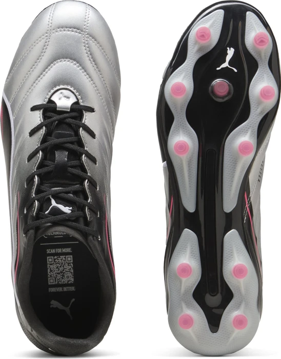 Puma King Pro FG/AG puma silver/puma black/sun struck/puma white