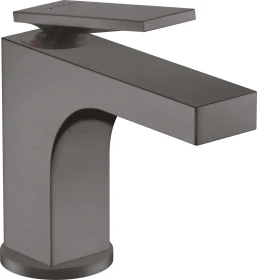 Hansgrohe Axor Citterio 90 Waschbeckenarmatur mit Hebelgriff und Ablauffernbedienung brushed black chrome