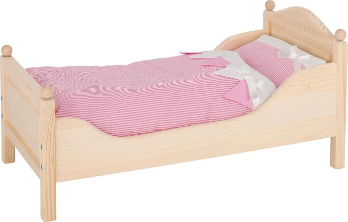 Goki Puppenbett rosa