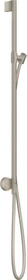 Hansgrohe Axor One Brausestange mit Wandanschluss und Brauseschlauch brushed nickel