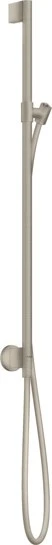 Hansgrohe Axor One Brausestange mit Wandanschluss und Brauseschlauch brushed nickel