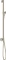 Hansgrohe Axor One Brausestange mit Wandanschluss und Brauseschlauch brushed nickel Vorschaubild