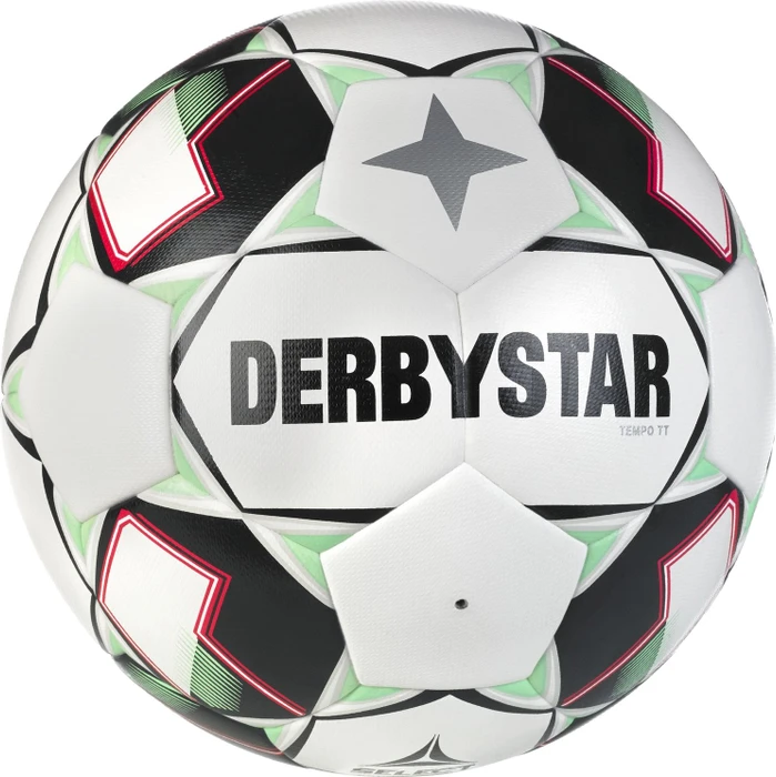 Derbystar Tempo TT Modell 2024 weiß/grün/schwarz Fußball