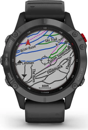 Garmin Fenix 6 Pro Solar slate grey/black