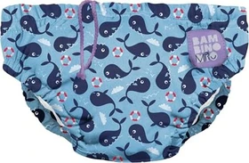 Bambino Mio Mehrweg-Schwimmwindel Gr.M Walfisch, 7-9kg, 1 Stück
