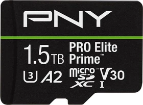 PNY Pro Elite Prime R200/W150 1.5TB Kit, UHS-I U3, A2, Class 10